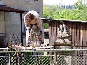 Kamenický Šenov, socha sv. Jana Nepomuckého