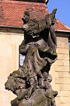 Mimoň, socha sv. Kateřiny