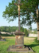 Mníšek u Liberce, hřbitovní kříž