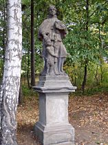 Nový Oldřichov, socha sv. Jana Nepomuckého