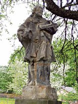 Polevsko, socha sv. Jana Nepomuckého