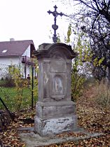 Svojkov (Schwoika), Kreuz in der Einschicht Plesa