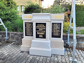 Heřmanice (Hermsdorf), Denkmal der Gefallenen des 1. Weltkrieges