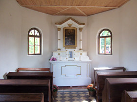 Požehnání kaple v Lasvicích 25.8.2012