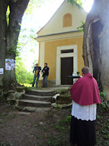 Slavnostní znovuvysvěcení kaple 13.5.2011.