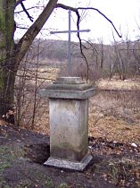 Dolní Libchava, kříž u staré stružnické silnice