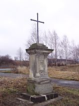 Dobranov (Dobern), Kreuz an der Hauptstrasse