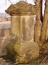 Kamenický Šenov, kříž u hlavní silnice do Práchně