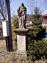 >Mařenice (Gross Mergtal), Statue der Jungfrau Maria