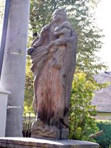>Mařenice (Gross Mergtal), Statue der Jungfrau Maria