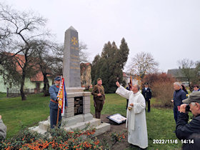 Jezvé (Neustadtl), Denkmal der Gefallenen des 1. Weltkrieges